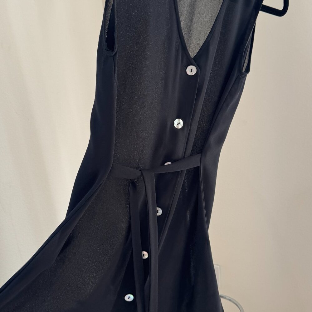 Women's Black Lightweight Swim Cover Up